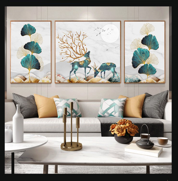 tranh trang guong gan hat pha le