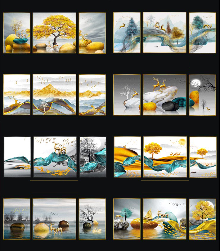 tranh trang guong gan hat pha le