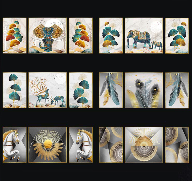 tranh trang guong gan hat pha le