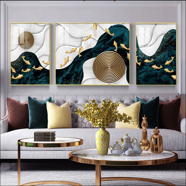 tranh trang guong gan hat pha le