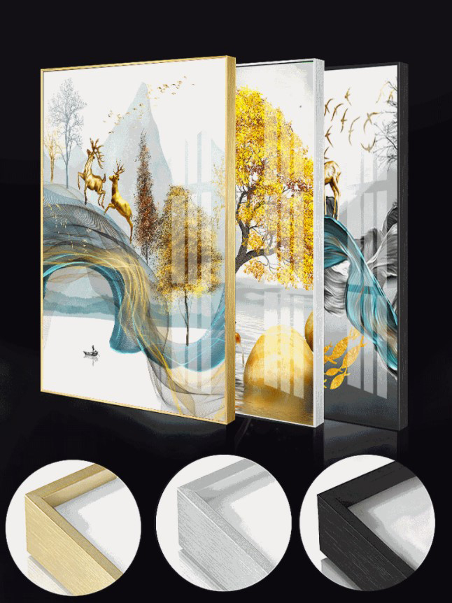 tranh trang guong gan hat pha le