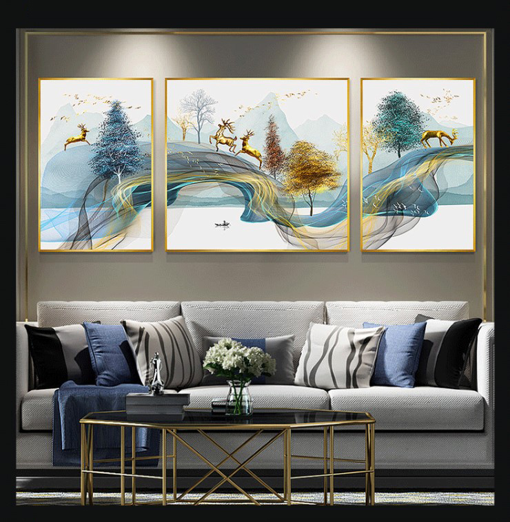 tranh trang guong gan hat pha le