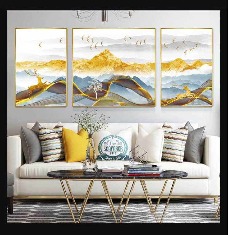 tranh trang guong gan hat pha le