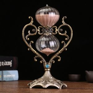 Đồng Hồ Cát Trái Tim Cổ Điển