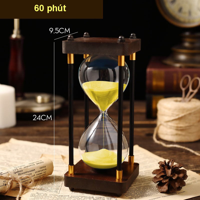 Đồng Hồ Cát Bảy Sắc Thời Gian