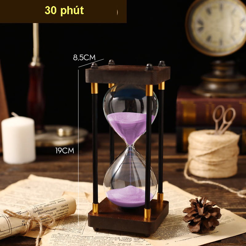 Đồng Hồ Cát Bảy Sắc Thời Gian