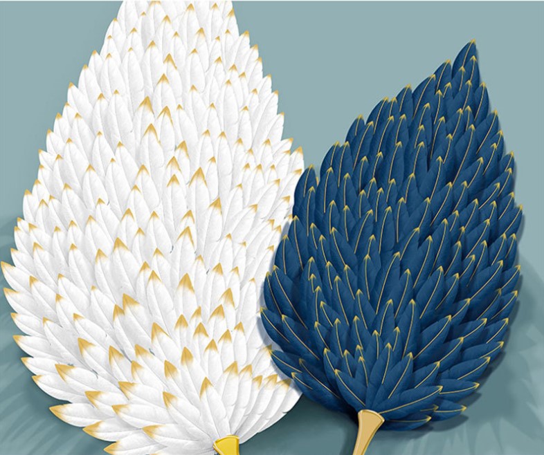 tranh tron 3d long vu