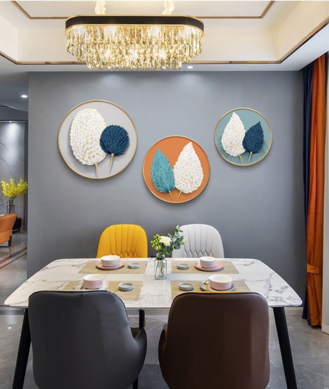 tranh tron 3d long vu