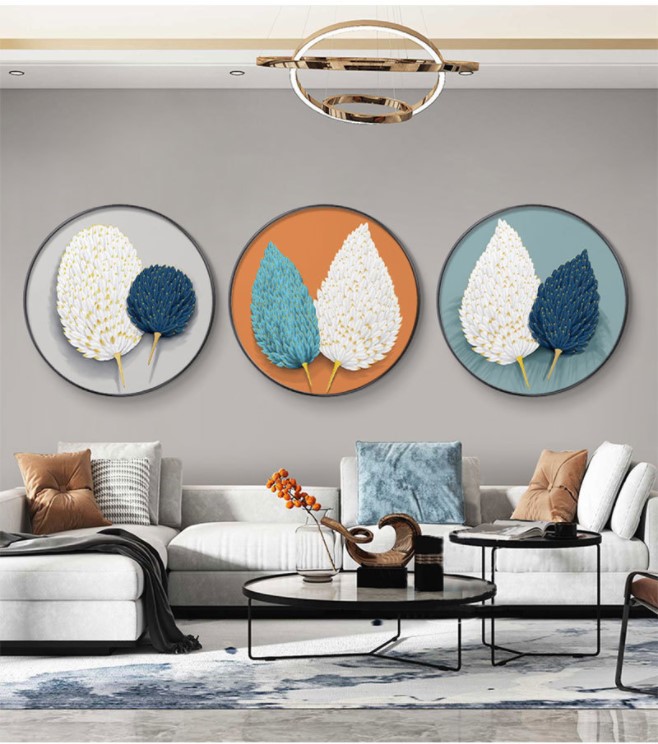 tranh tron 3d long vu