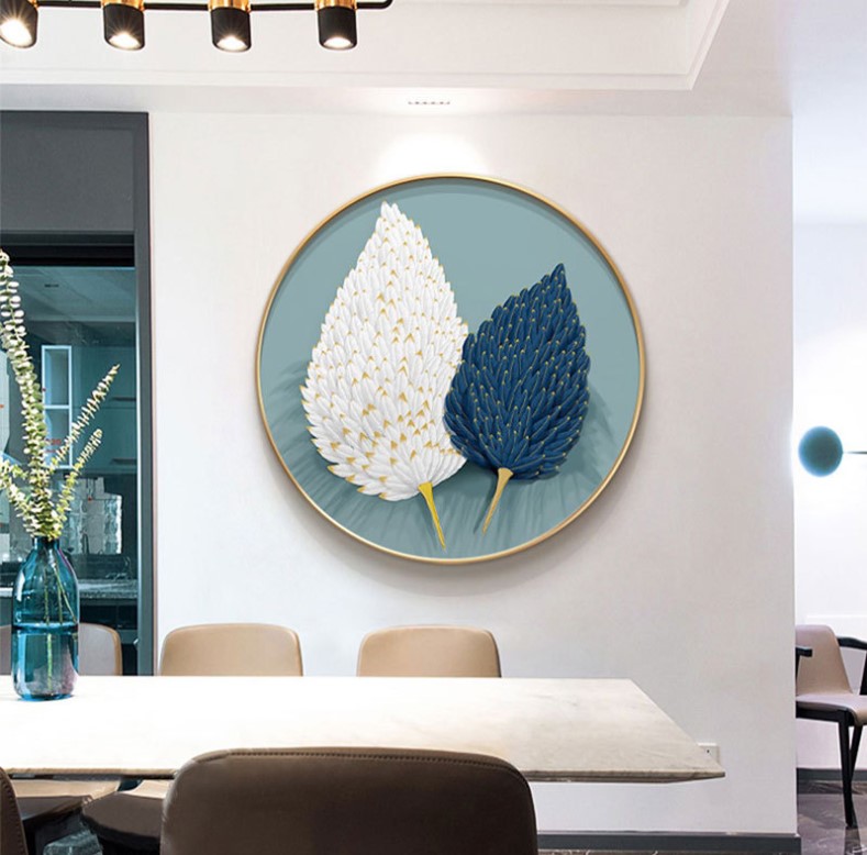 tranh tron 3d long vu