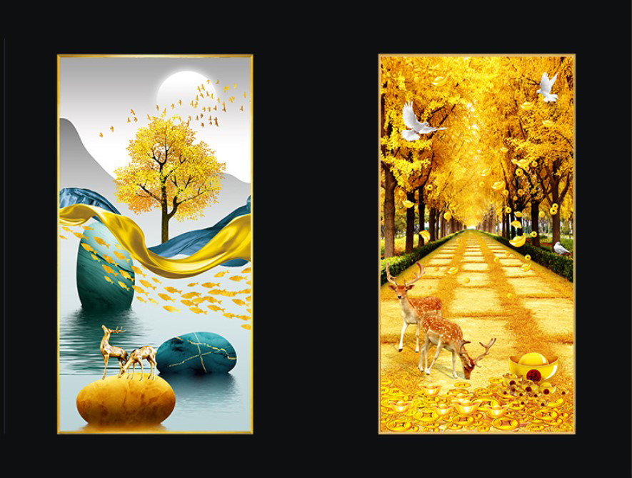 tranh kho dọc gan phao le cao cap