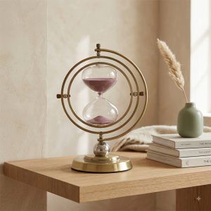 Đồng Hồ Cát Bán Nguyệt Tân Cổ Điển