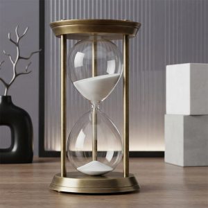 Đồng Hồ Cát Trụ Đứng Cổ Điển