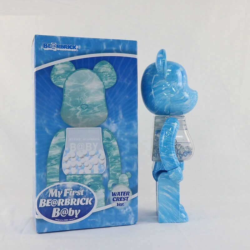 Gấu Bear gợn sóng xanh 400%