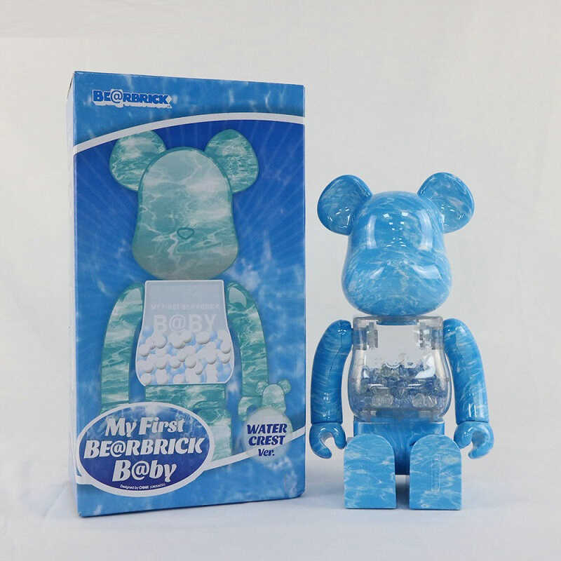 Gấu Bear gợn sóng xanh 400%