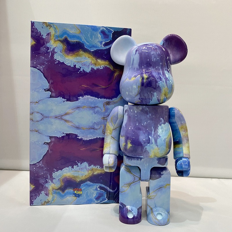 Gấu Bear vân đá cẩm thạch 400%