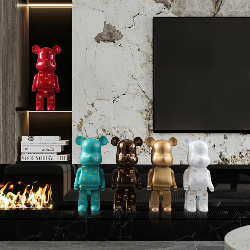 Gấu Bear LV trang trí nội thất