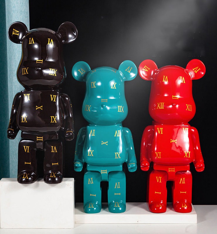 Gấu Bear LV trang trí nội thất