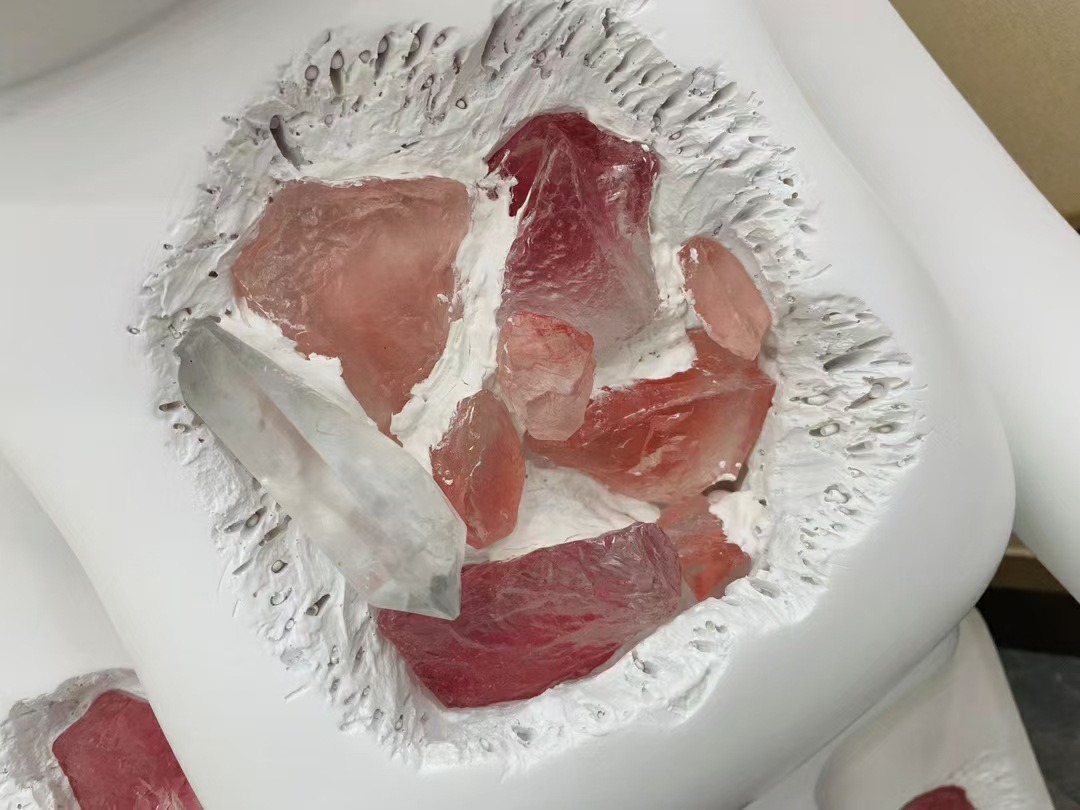 Gấu Bear xói mòn pha lê