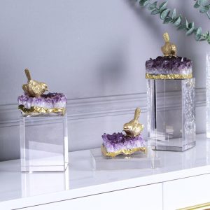 Bộ chim khuyên đồng trang trí