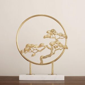 Mô hình chim và hoa