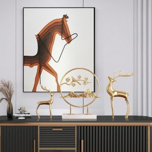 Mô hình chim và hoa