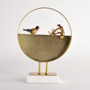 Mô hình chim vàng anh đậu cành đào