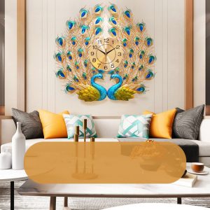 Đồng hồ treo tường chim công