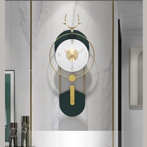 Đồng hồ treo tường hình đầu hươu