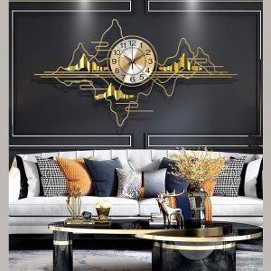 Đồng hồ treo tường đồi núi hùng vỹ