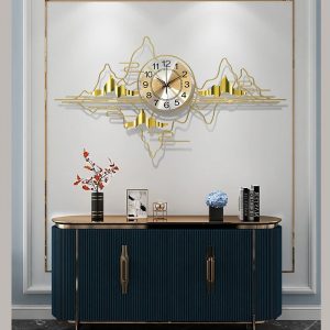 Đồng hồ treo tường đồi núi hùng vỹ