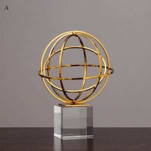 Hình khối pha lê phong cách Bắc Âu