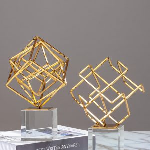 Hình khối pha lê phong cách Bắc Âu