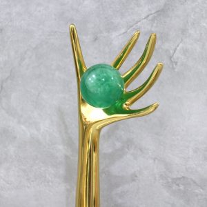 Mô hình bàn tay bằng đồng trang trí