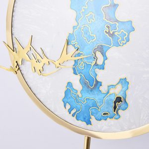 Mô hình nghệ thuật lá tre tinh xảo