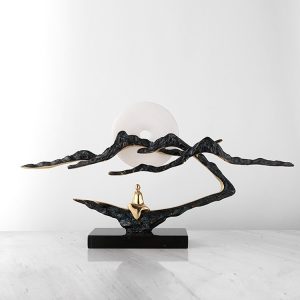 Mô hình mặt trăng ngọc trang trí