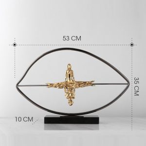 Mô hình mặt trăng ngọc trang trí