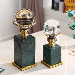 Decor quả cầu pha lê cổ điển