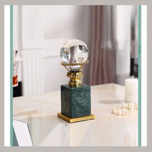 Decor quả cầu pha lê cổ điển