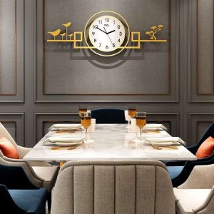Đồng hồ treo tường kết hợp trang trí
