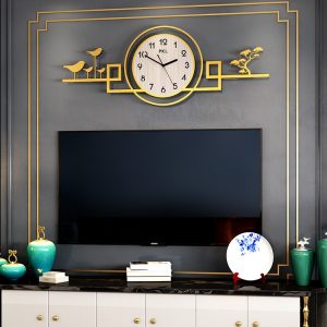 Đồng hồ treo tường kết hợp trang trí
