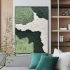 Tranh sơn dầu trìu tượng làn nước