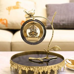 Đồng hồ chim để bàn trang trí