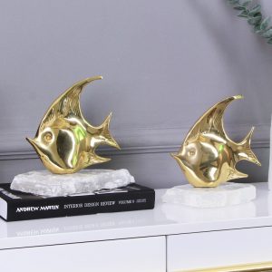 Cặp cá vàng trang trí nghệ thuật