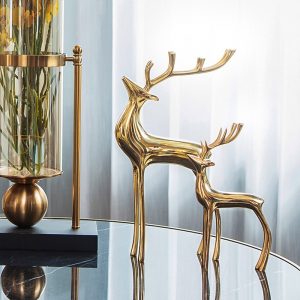 Cặp hươu bằng đồng nghệ thuật đủ size