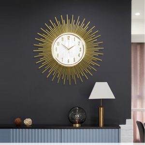 Đồng hồ treo tường đơn giản, đẹp mắt
