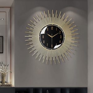 Đồng hồ treo tường đơn giản, đẹp mắt