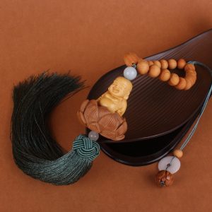 Khánh treo ô tô mặt Phật điêu khắc đẹp