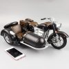 Mô hình sidecar 3 bánh CD181 phong cách retro