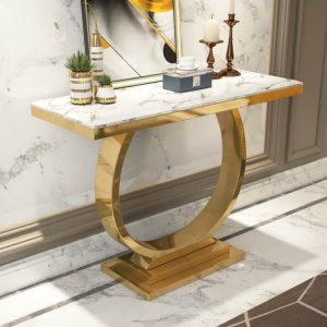 Bàn Console mạ titan cao cấp được ưa chuộng